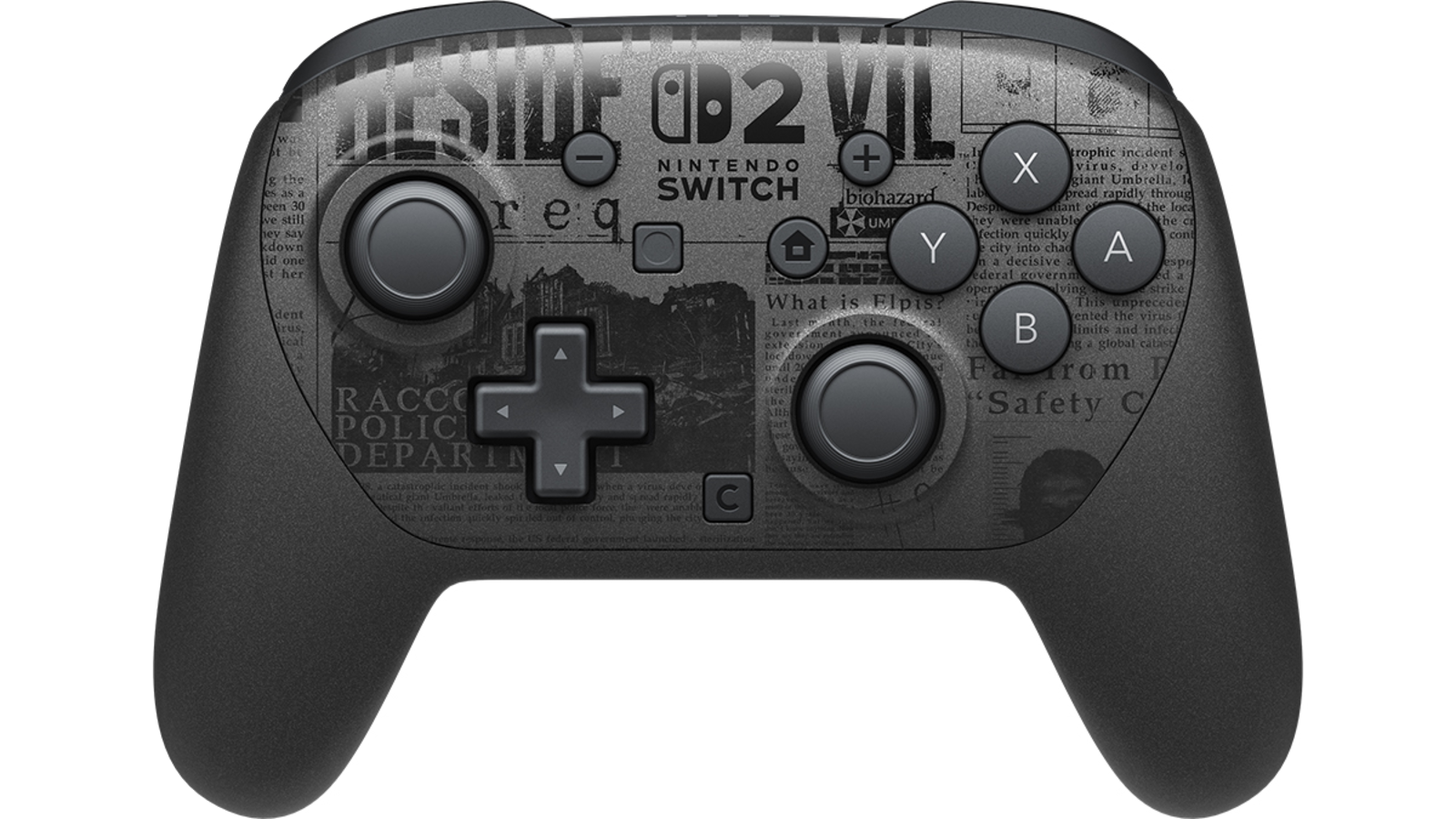 Nintendo Switch 2 Pro Controller Resident Evil Requiem Edition