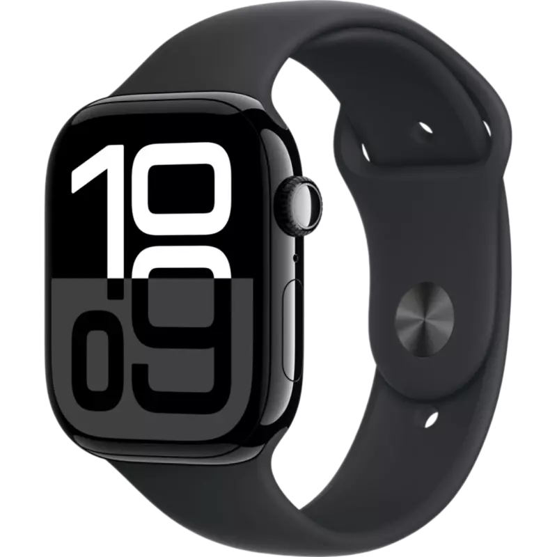 Apple Watch Series 10 GPS 46mm Aluminum Case with Sport Band